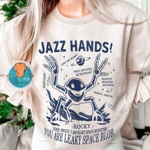 Project Hail Mary Rocky You Sleep I Watch Inspired Byy Wei Shirt Sweatshirt Retr